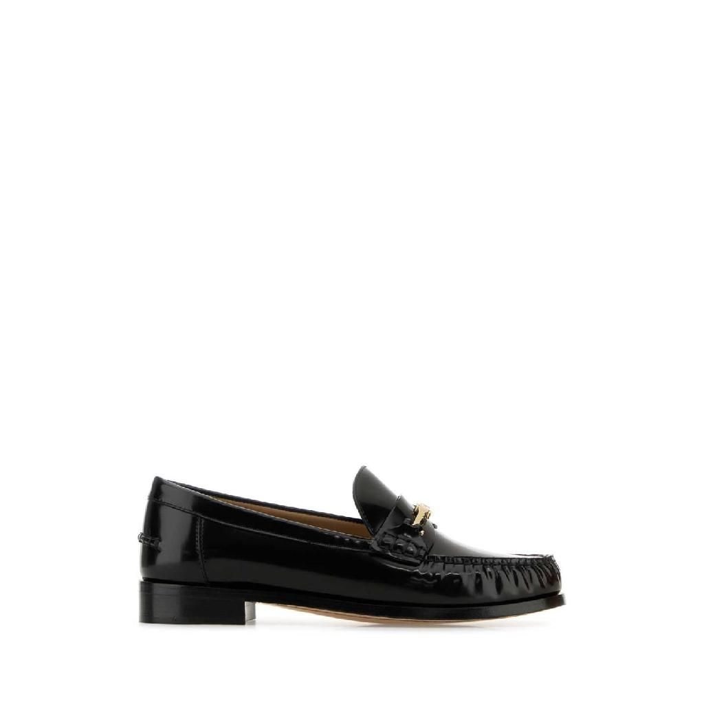살바토레 페라가모 [X45]페라가모 01J6567810101C NERBISNER Black leather Harry loafers 여성 로퍼 가죽로퍼 페니로퍼 테슬 드라이빙
