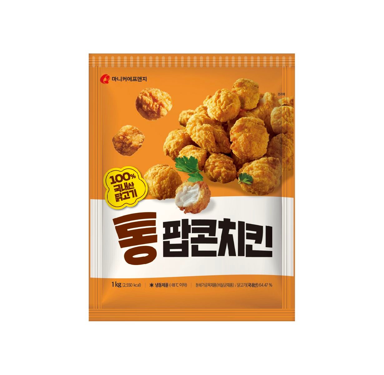 마니커 통팝콘치킨 1kg