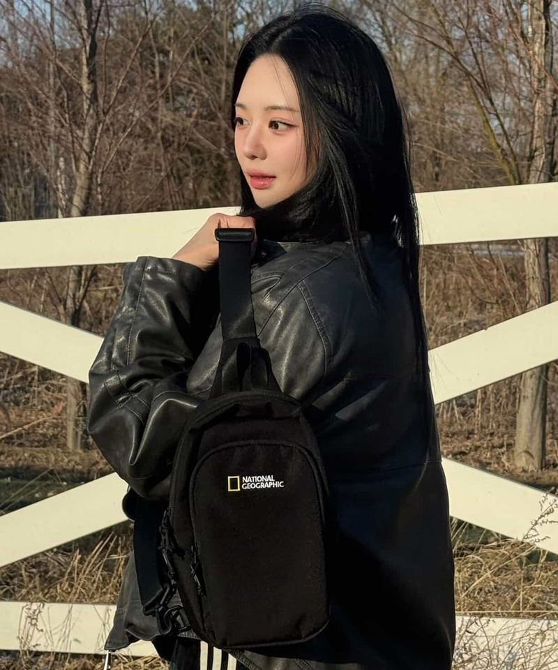 내셔널지오그래픽 N265ACR900 베이직 슬링백 BLACK