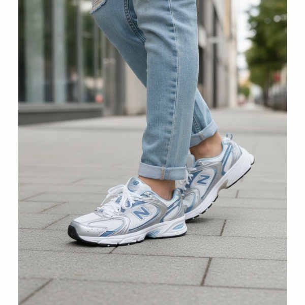 NEW BALANCE MR530ADA (530 실버 메탈릭 헤론 블루) 운동화 스니커즈
