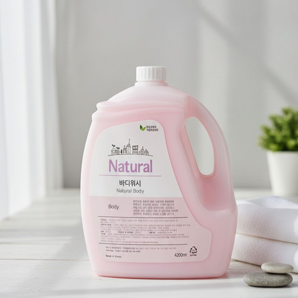 내추럴 바디워시 4.2kg 대용량 업소용