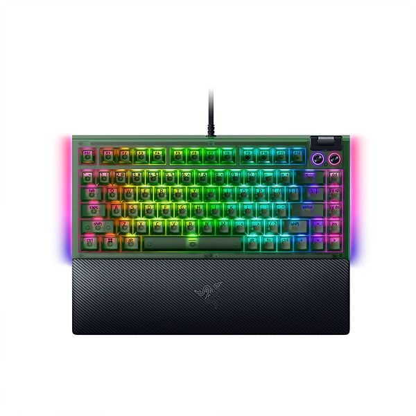 RAZER 레이저코리아 유선 기계식 키보드 BlackWidow V4 75% Phantom Green Edition 블랙위도우 팬텀그린에디션 4203606