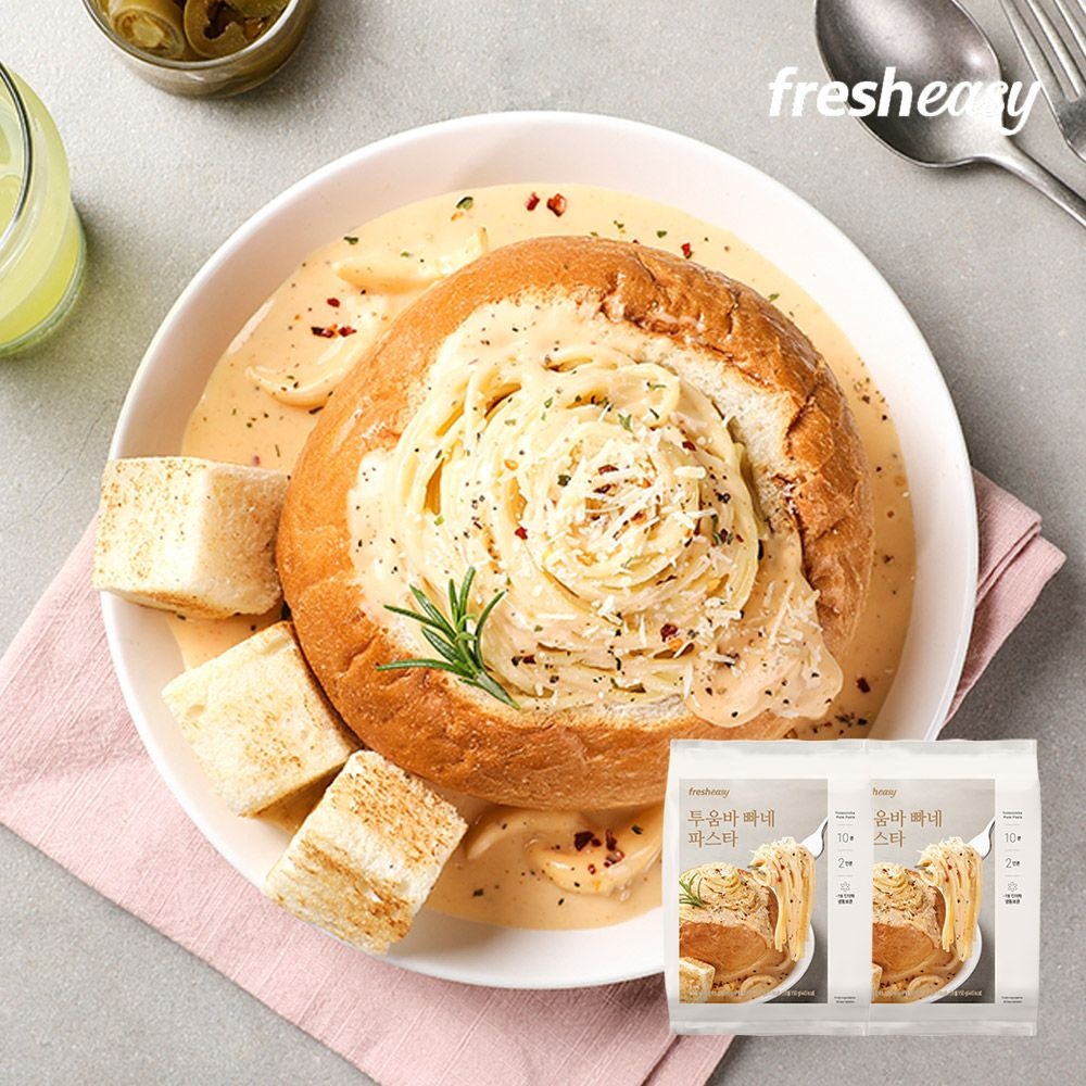 프레시지 투움바 빠네 파스타 냉동 밀키트 460g, 2개