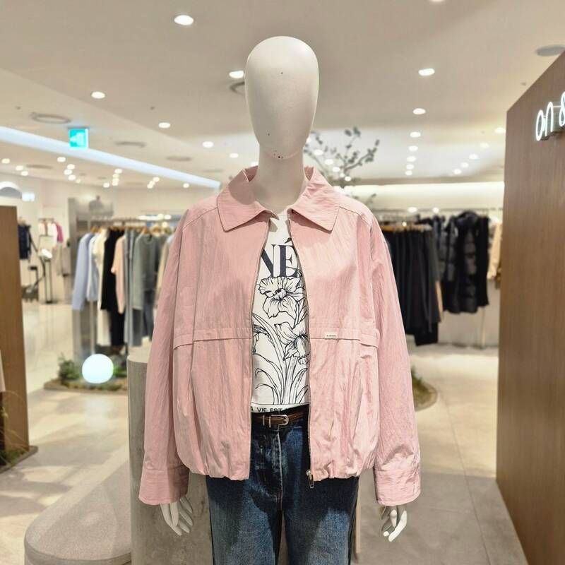 온앤온 카라넥 집업 점퍼 NJW6MM327 Q6R9S2T4 Z5A8B3C1