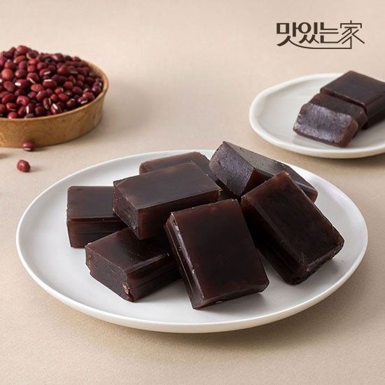 화과방 팥맛 양갱 40gx50개입 / 벌크형 대량 큐빅양갱