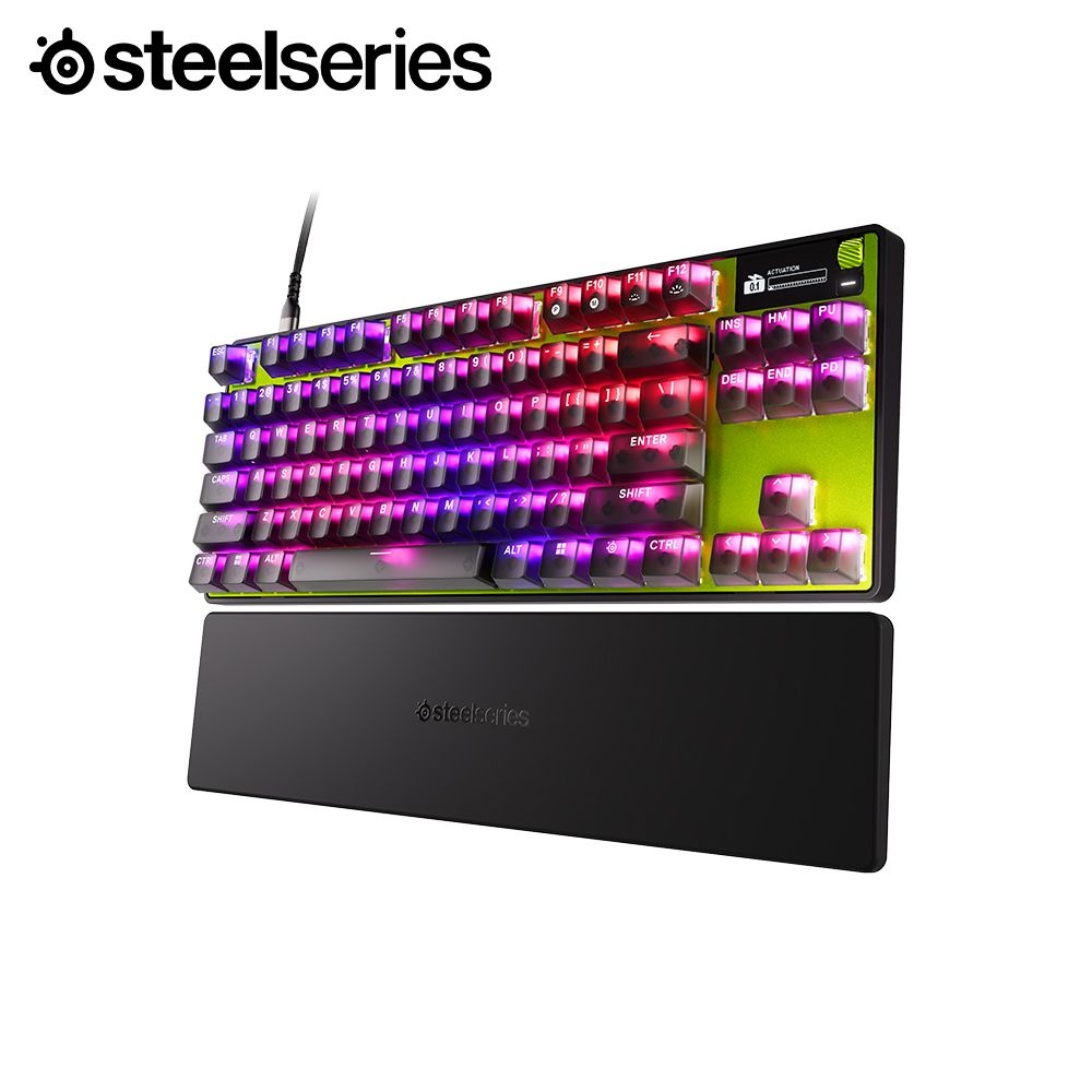 스틸시리즈 Apex Pro Gen 3 자석축 게이밍 키보드 Cyber/TKL/영문자판, 마그네틱축