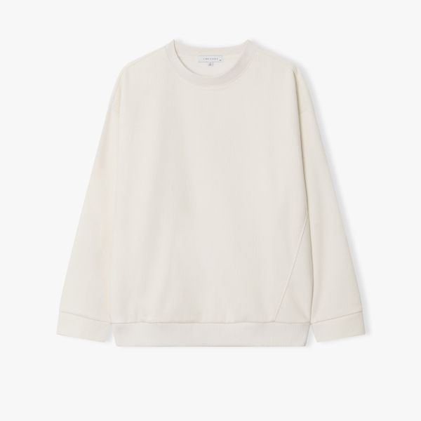 리버클래시 남성 25F/W 크림 니트 텍스쳐 셋업 티셔츠 LLF41661