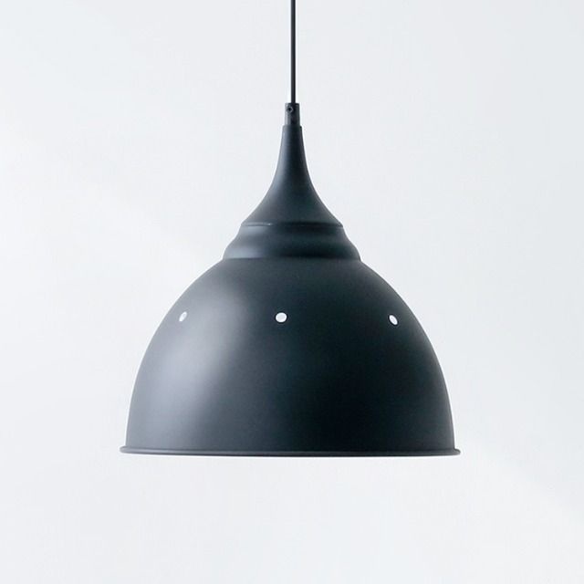 마켓비 KLOCKA 펜던트등 E26 KS1754C 블랙