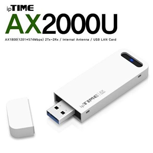 고품질 ipTIME(아이피타임) AX2000U 11ax USB 무선 랜카드 자재 WB83275