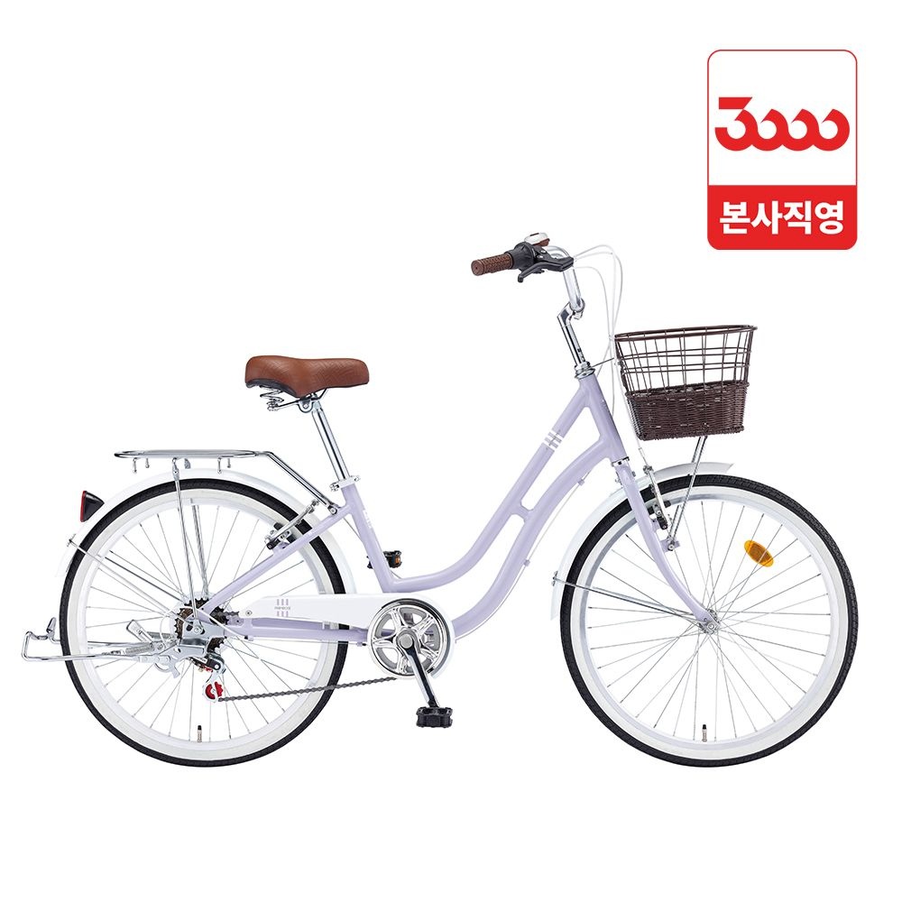 삼천리자전거 프림로즈 24 7단 시티 클래식 여성 자전거 완조립 삼천리 2026