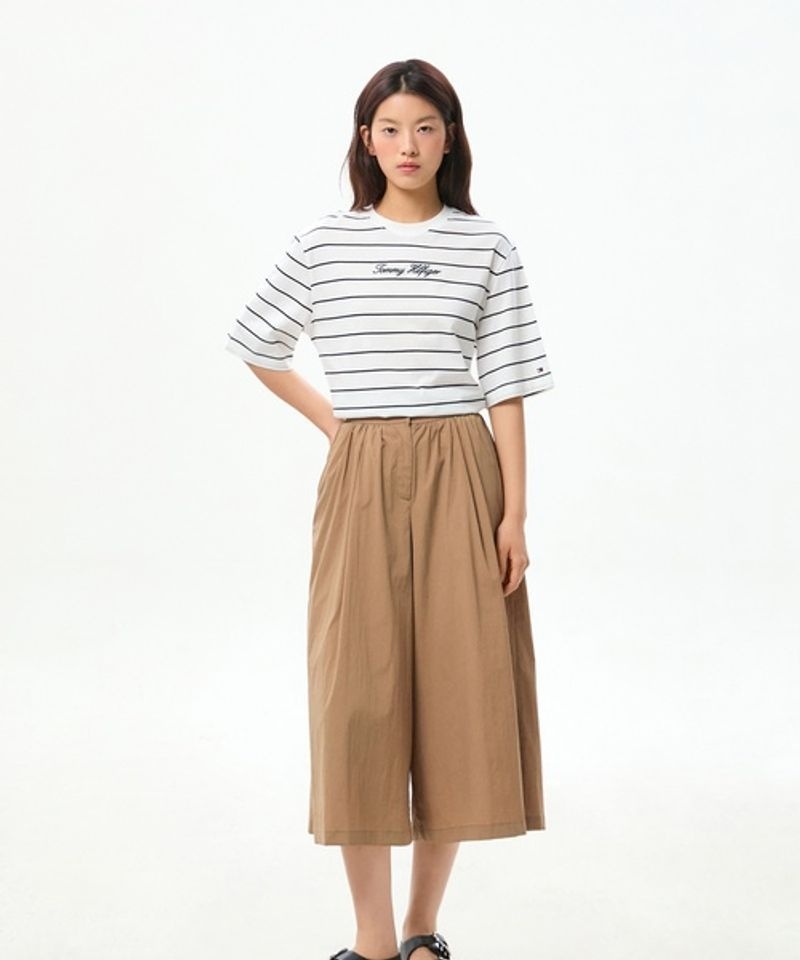 <매장정품> TOMMY HILFIGER 타미힐피거 라이트 웨이트 와이드 팬츠 (T22G6WPC501WL1W30) T22G6WPC501WL1W30 2110552