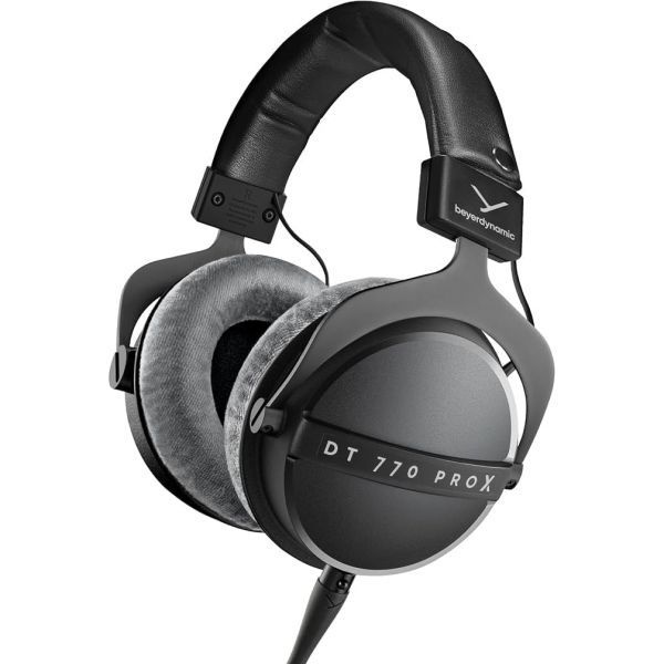 [해외] 베이어다이나믹 DT 770 Pro X (48옴) 밀폐형 스튜디오 헤드폰 블랙 317335