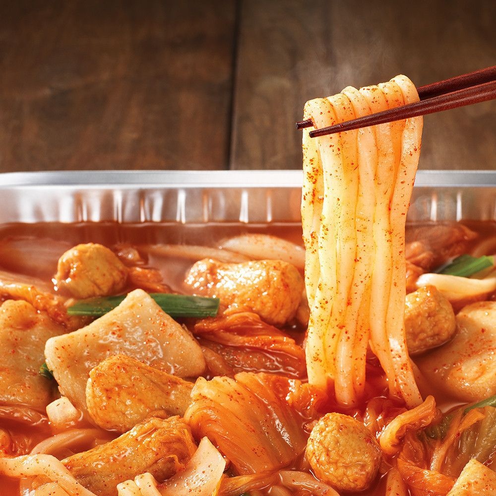 프레시지 캠핑포차 김치 어묵 우동전골 밀키트 2인분 1.08kg, 1개