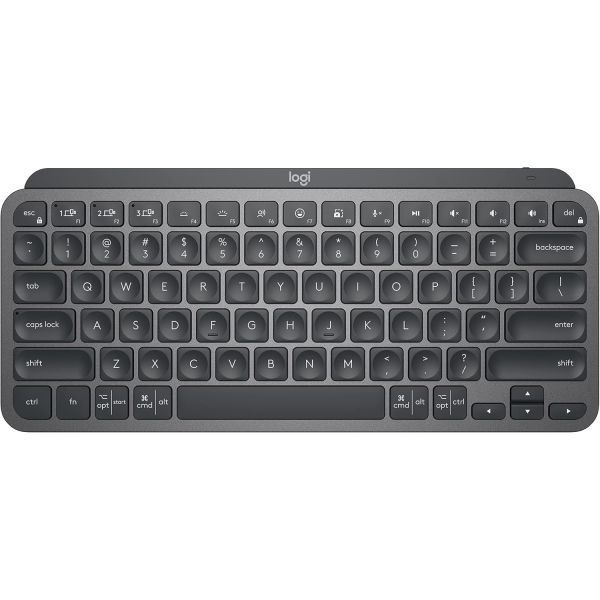[해외] 로지텍 MX Keys Mini 미니멀리스트 무선 백라이트 키보드 그래파이트 315295