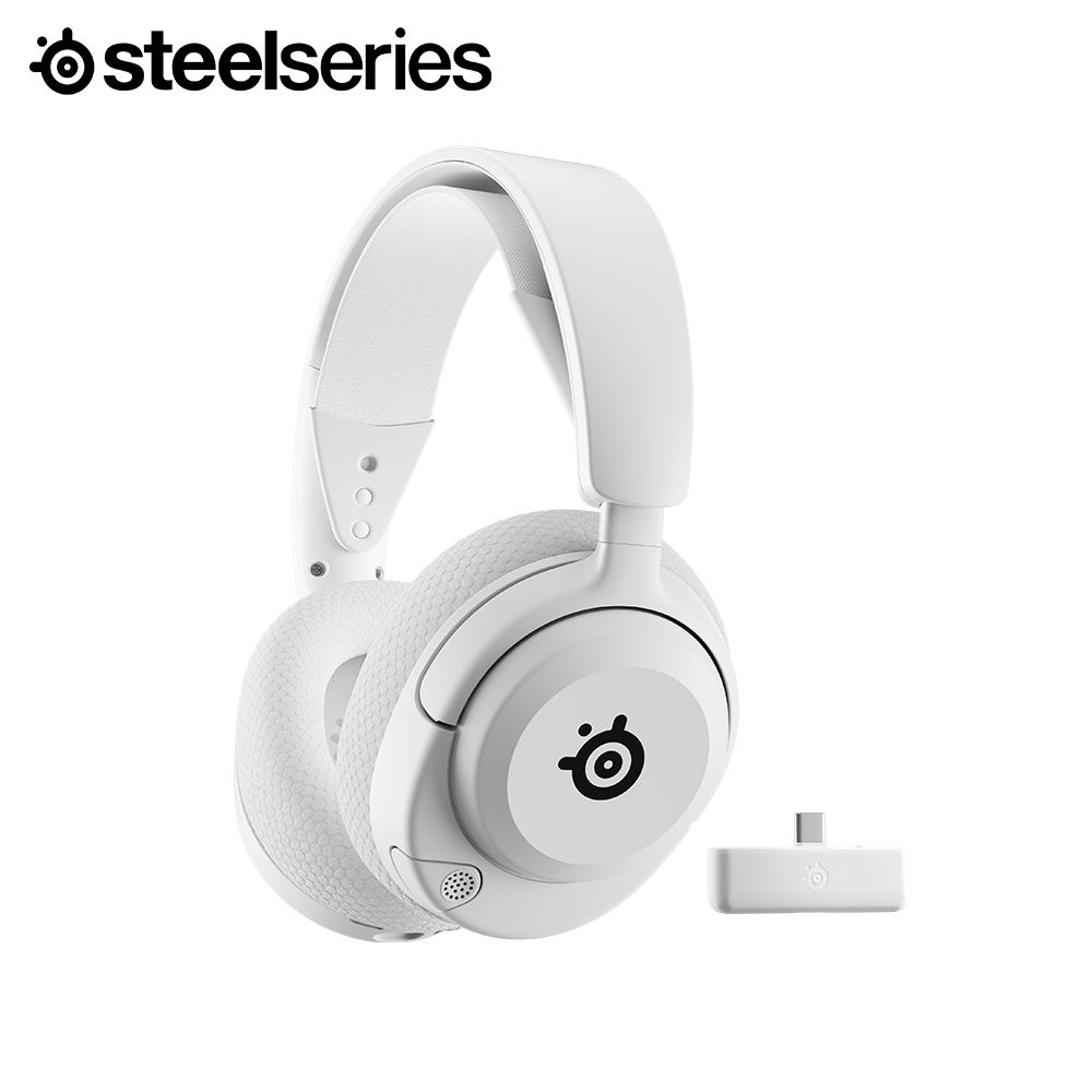 스틸시리즈 Arctis Nova 5X 무선 게이밍 헤드셋 화이트