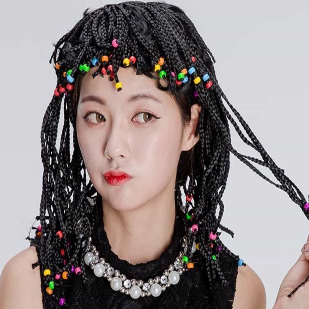 [Kinos OEM][오늘출발] SELORA 클레오 파트라 가발 분장가발 할로윈소품