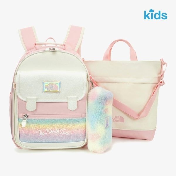 노스페이스키즈 NM2DS02 걸즈 캔디 도트 스쿨 팩 GS CANDY DOT SCH PACK OVV837 NGI104