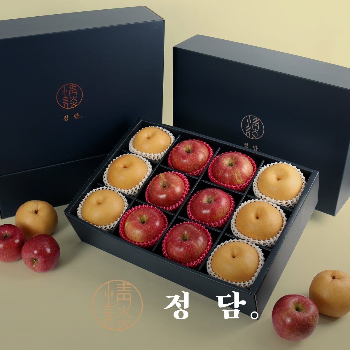 신세계백화점 과일선물세트 프리미엄 사과 배 선물 세트 사과6과 배6과 (6.5kg)