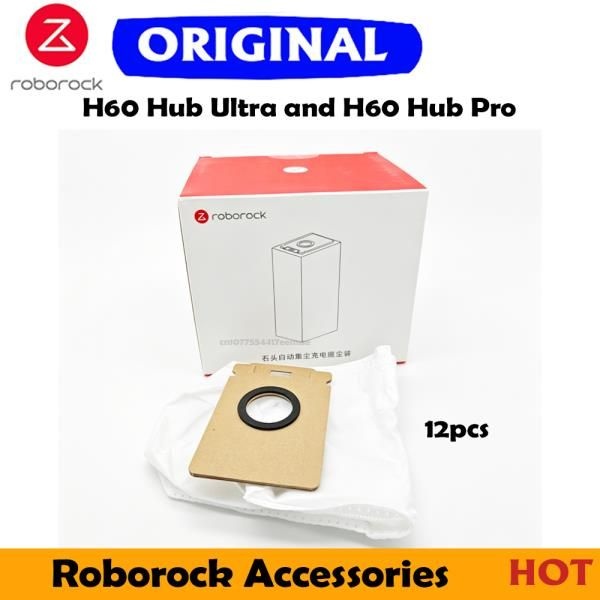 오리지널 로보락 H60 허브 울트라 및 프로 무선 진공청소기 먼지봉투