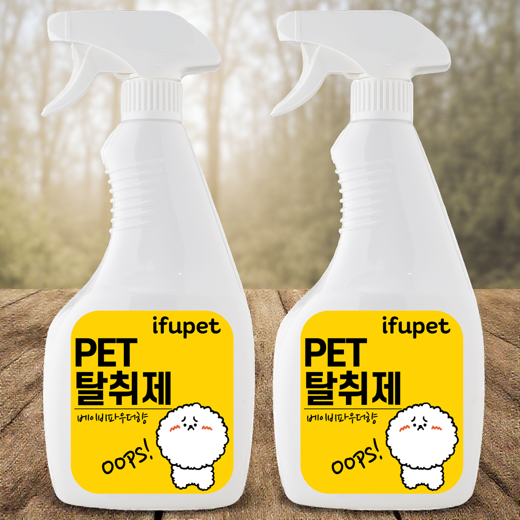 제조사미기재 이퓨펫 PET 반려동물 탈취제 베이비파우더향 725ml 2개