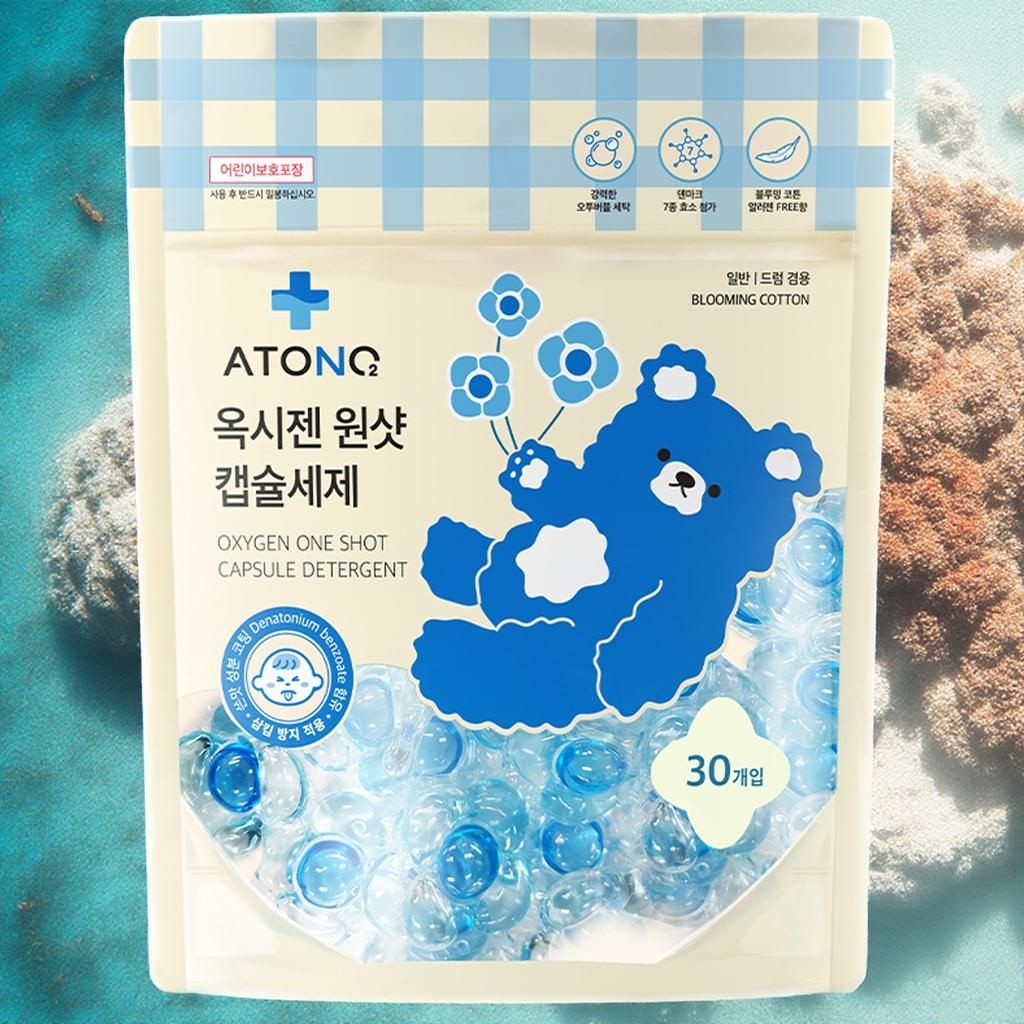 아토앤오투 옥시젠 원샷 캡슐세제 30개입 1개