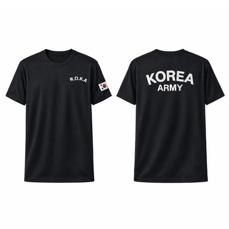 ROKA 로카 쿨링 반팔티 기능성 체육대회 단체 육군 군대 반팔 티셔츠 로카티 KOREA 코리아 ARMY 행사 유니