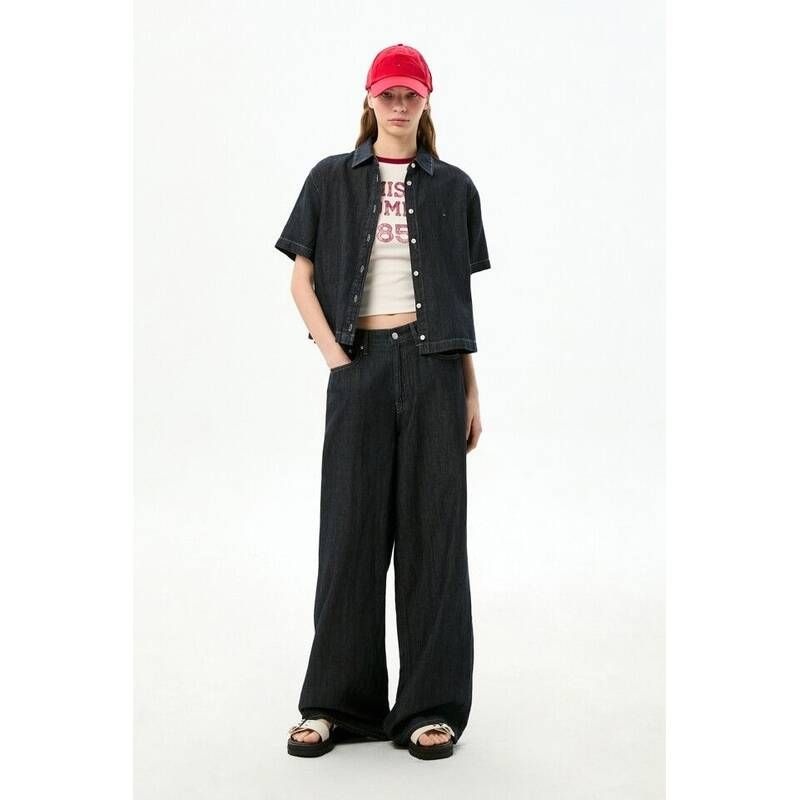 타미진스 타미진스 여성 찰리 와이드 데님 팬츠 T32G1NEW19TWL1 V6W9X2Y4 P7Q3R8S1