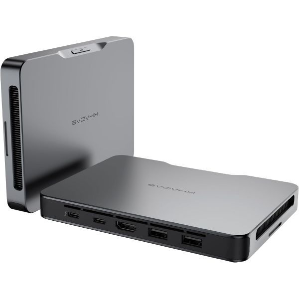 [해외] Khadas 카다스 Mind 2 미니 PC Intel Core Ultra 5 125H 14코어 18스레드 최대 4.5GHz 16GB LPDDR5 512GB SSD 휴대용 데스크톱 HD 그래픽