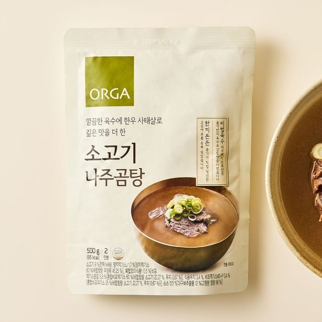 [롯데백화점] 올가홀푸드 [ORGA] 소고기 나주곰탕 (500g)