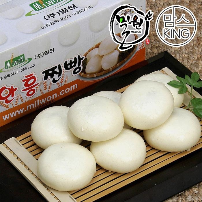 [롯데백화점] 맘스킹 [맘스킹]밀원본가 HACCP 안흥찐빵 25개(1600g)-수입팥