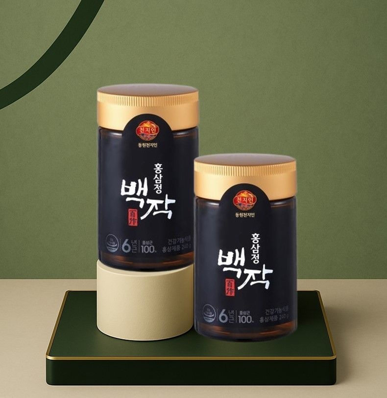 [롯데백화점] 천지인 [동원천지인] 홍삼정 백작(百作) 240g