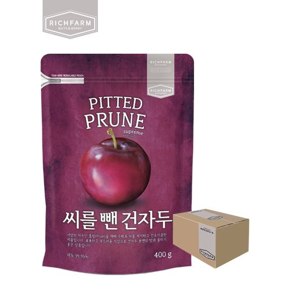 [롯데백화점] 리치팜너트 씨를뺀건자두400g 10팩