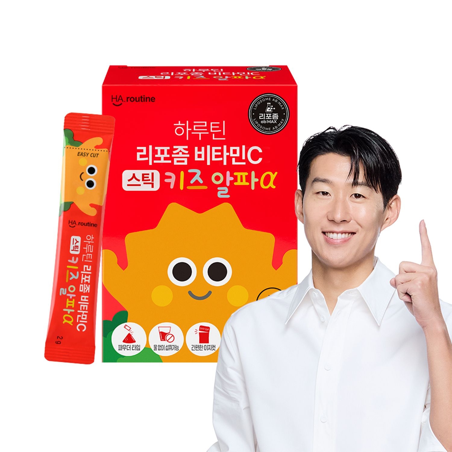 [롯데백화점] 하루틴 [하루틴] 리포좀 비타민C 스틱 키즈 알파α 30포 (2g x 30포)
