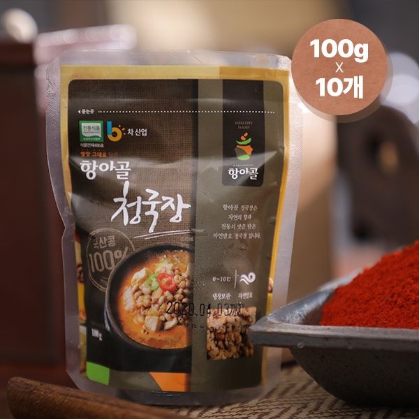 항아골 청국장 100g 10개입
