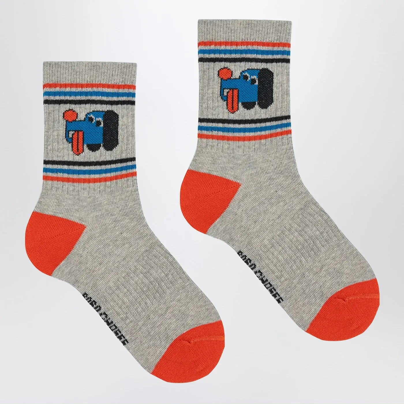 보보쇼즈 25FW 보보쇼즈 그레이 양말 Doggy Mate B225AI007COHG