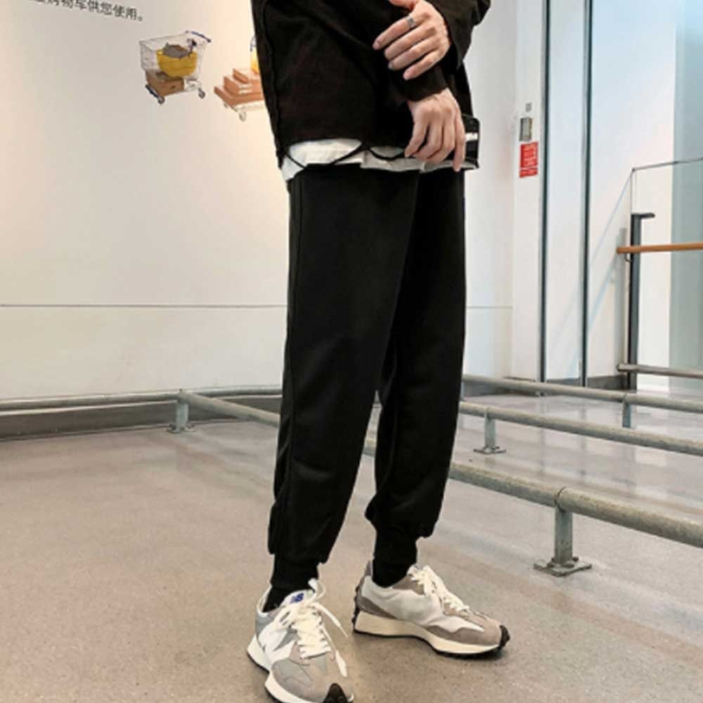 남자 조깅 헬스 체육복 면바지 시보리 츄리닝 팬츠