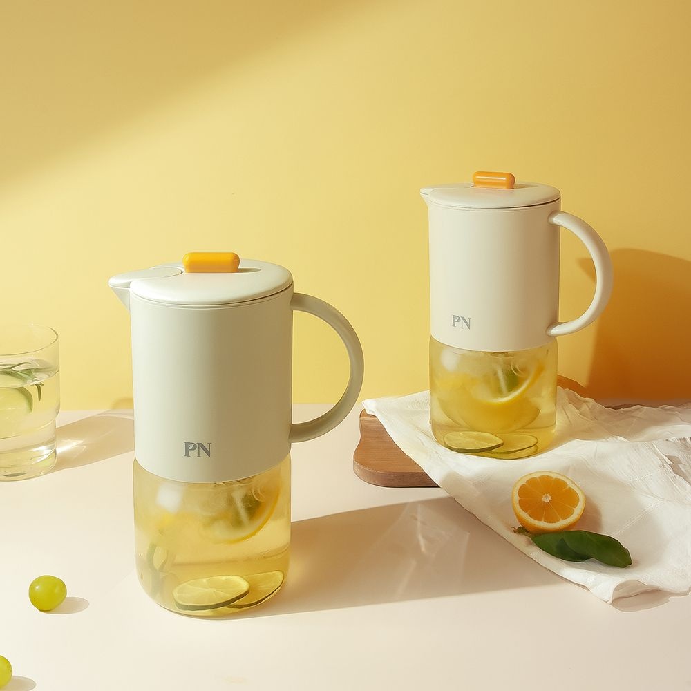 PN풍년 냉장고 물병 레몬수 보리차 필터 내열유리 대용량 1.8L
