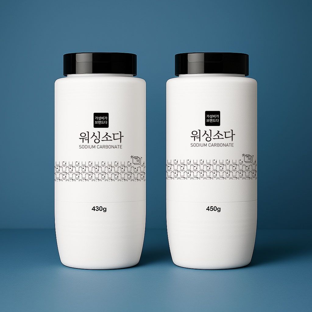 가성비가브랜드다 워싱소다 450g x 2개 / 탄산소다 세탁세제 세정제
