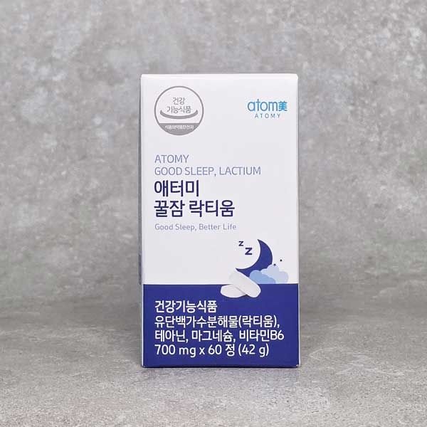 애터미 꿀잠 락티움 60정