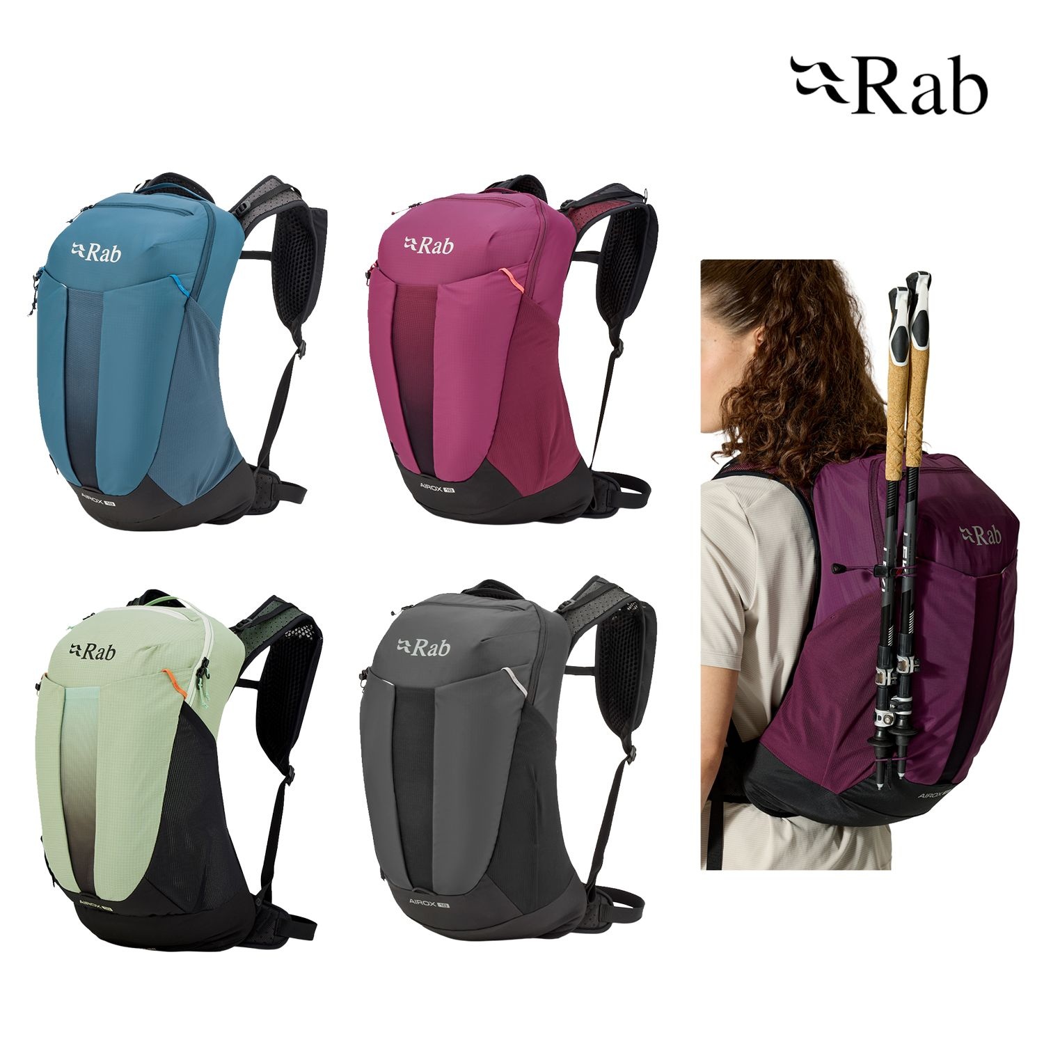 랩 Rab 에어록스 18 QAQ-09 경량배낭