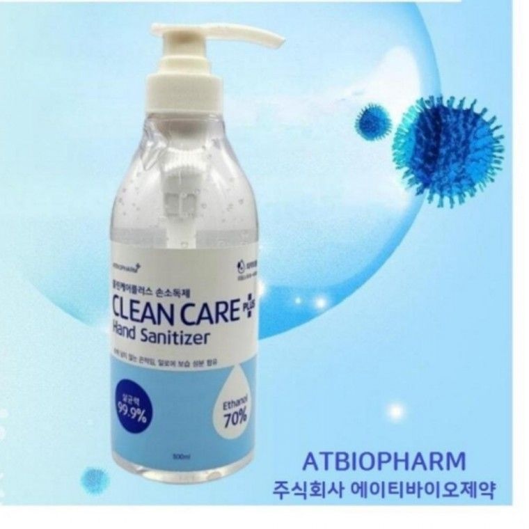 손소독겔 겔타입 6개 손소독제 클린케어플러스 500ml