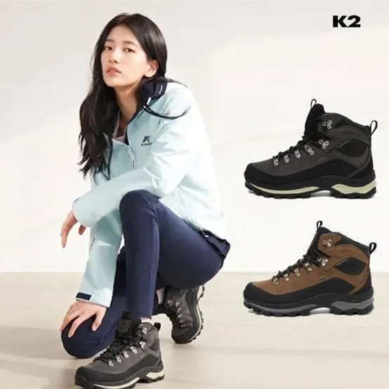 [수지 착용]남여공용 고어텍스 미드컷 등산화 보이저 프로 KUS24G10