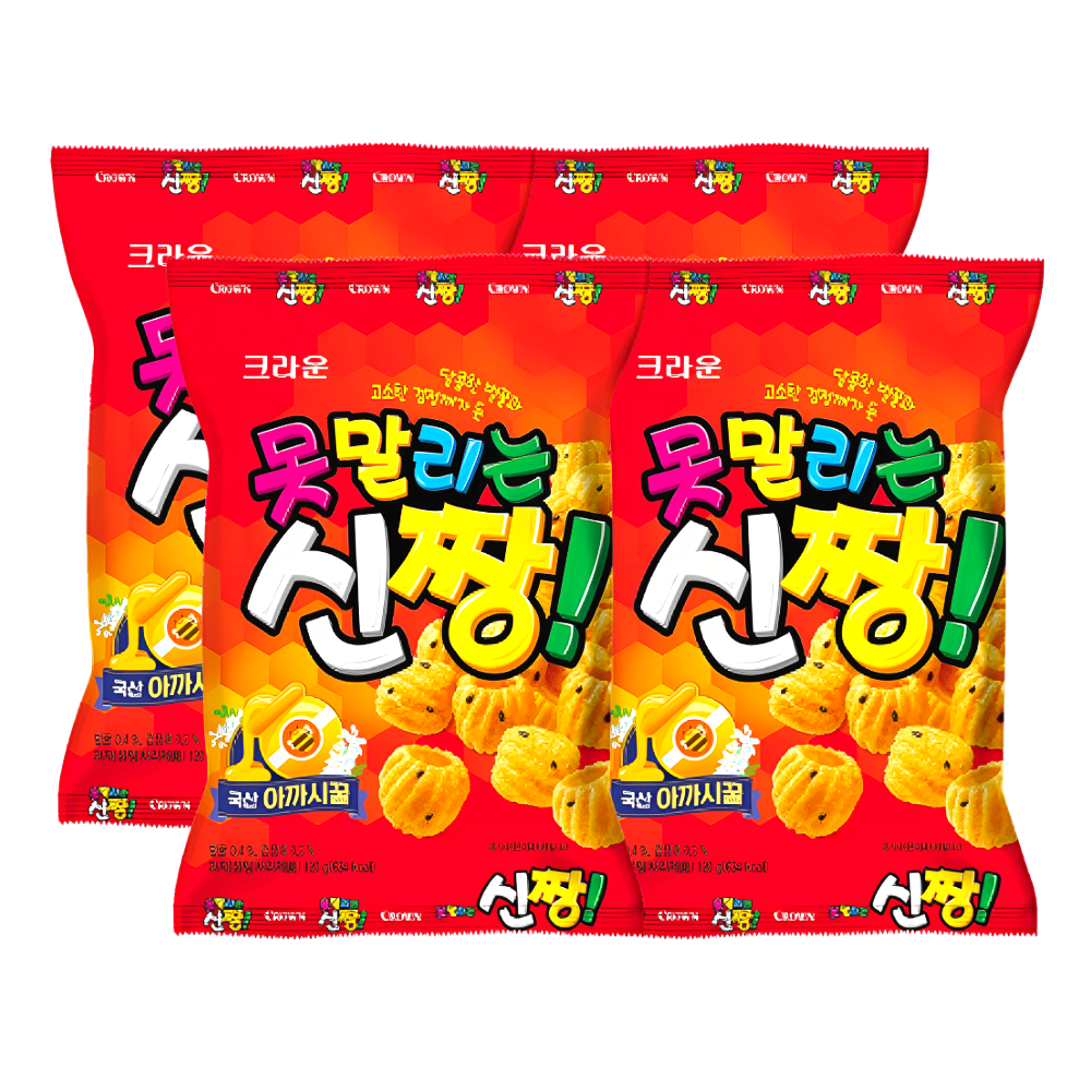[오늘출발] 크라운  못말리는 신짱 120g x 4개
