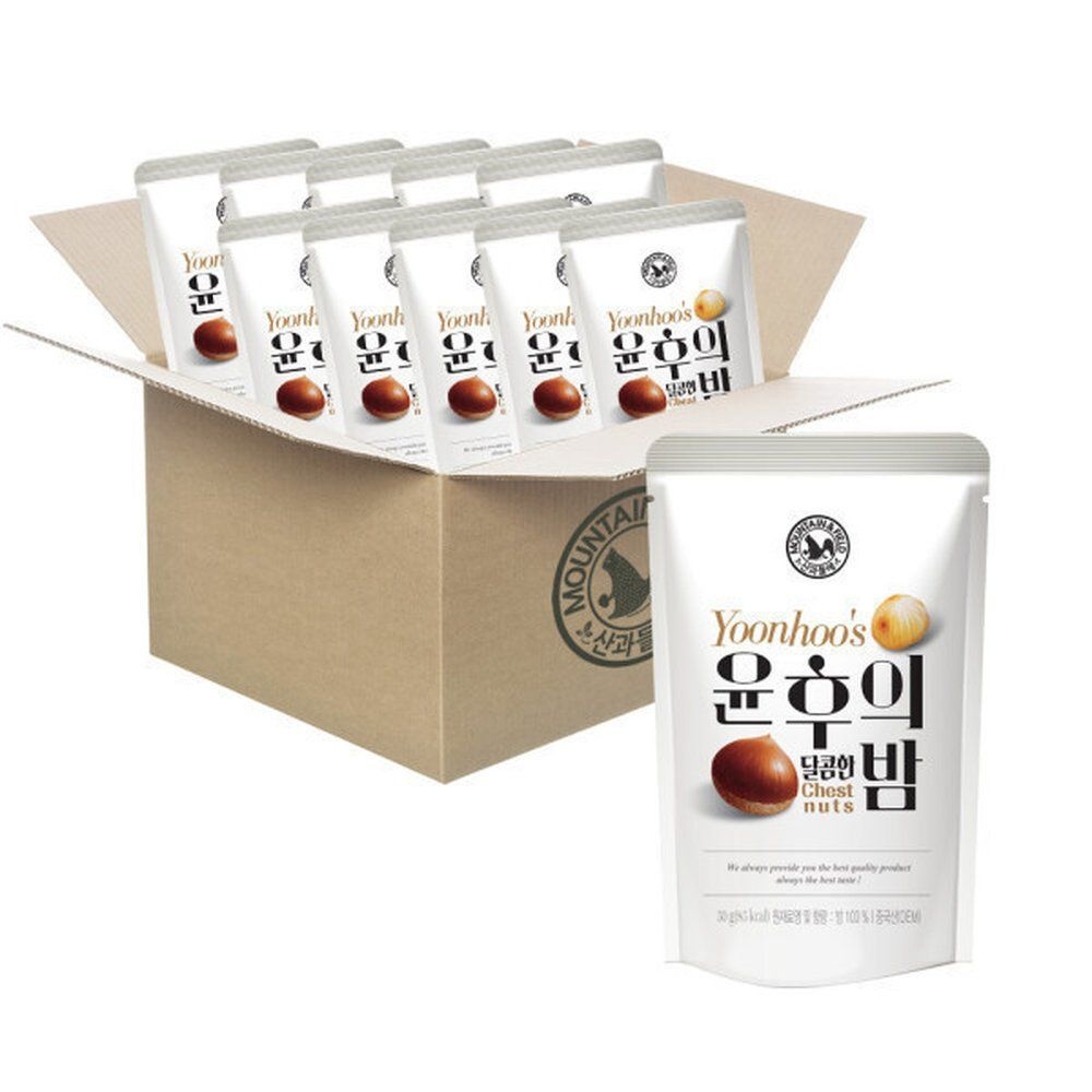 산과들에 간식 달콤한 맛밤 윤후의달밤50g x40봉