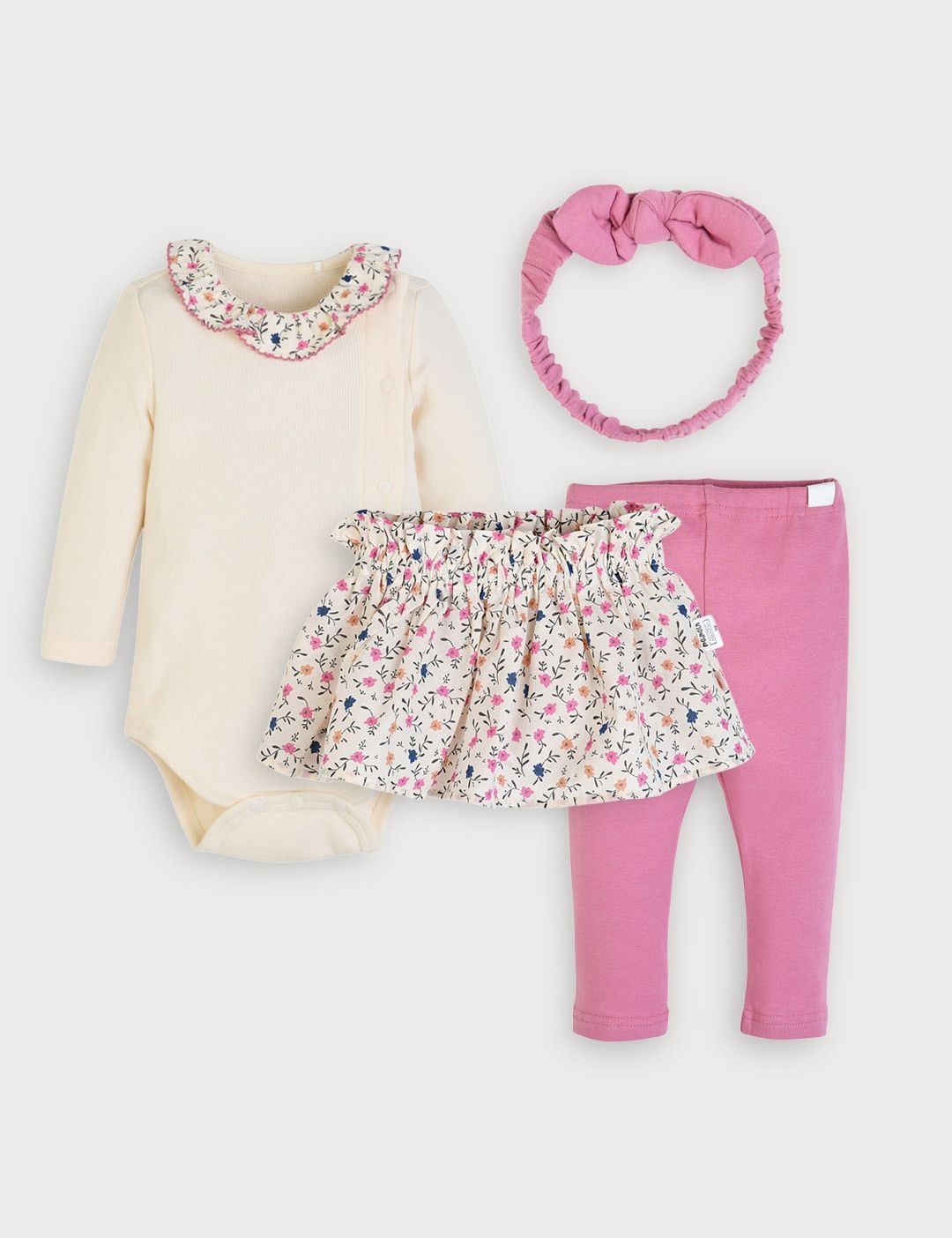 모이몰른 [모이몰른] 2026F/W 도리밤부골지스판바디수트 3SET  M264ANN04P