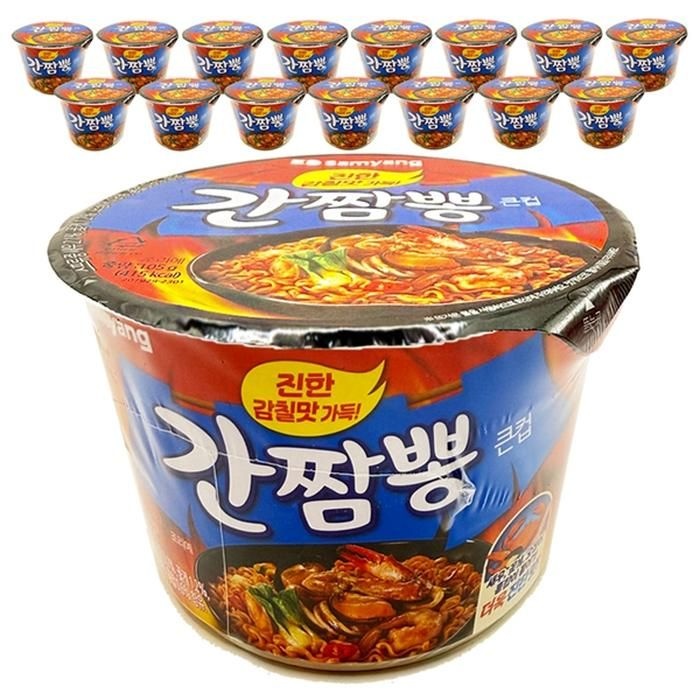 삼양 간짬뽕 큰컵 105g x 16개입