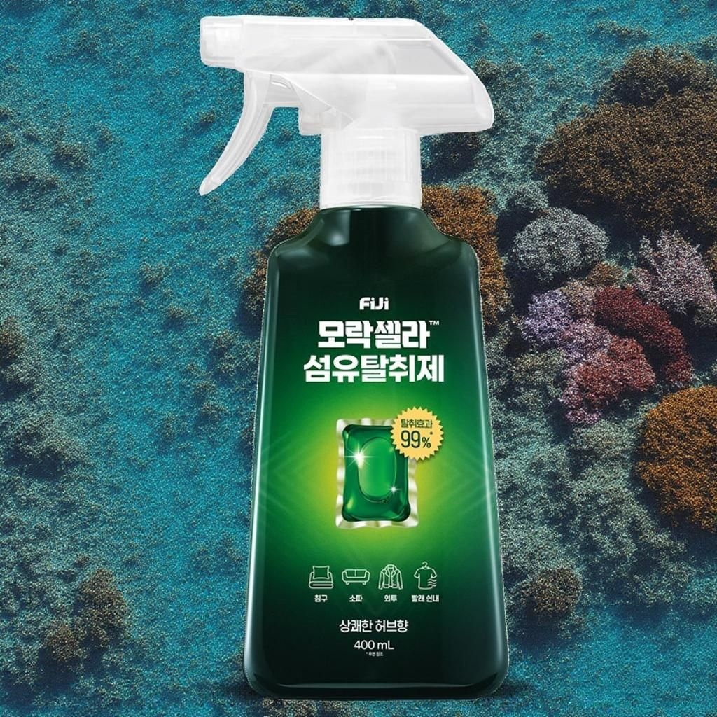 [오늘출발] 피지 모락셀라 섬유탈취제 상쾌한 허브향 400ml 1개