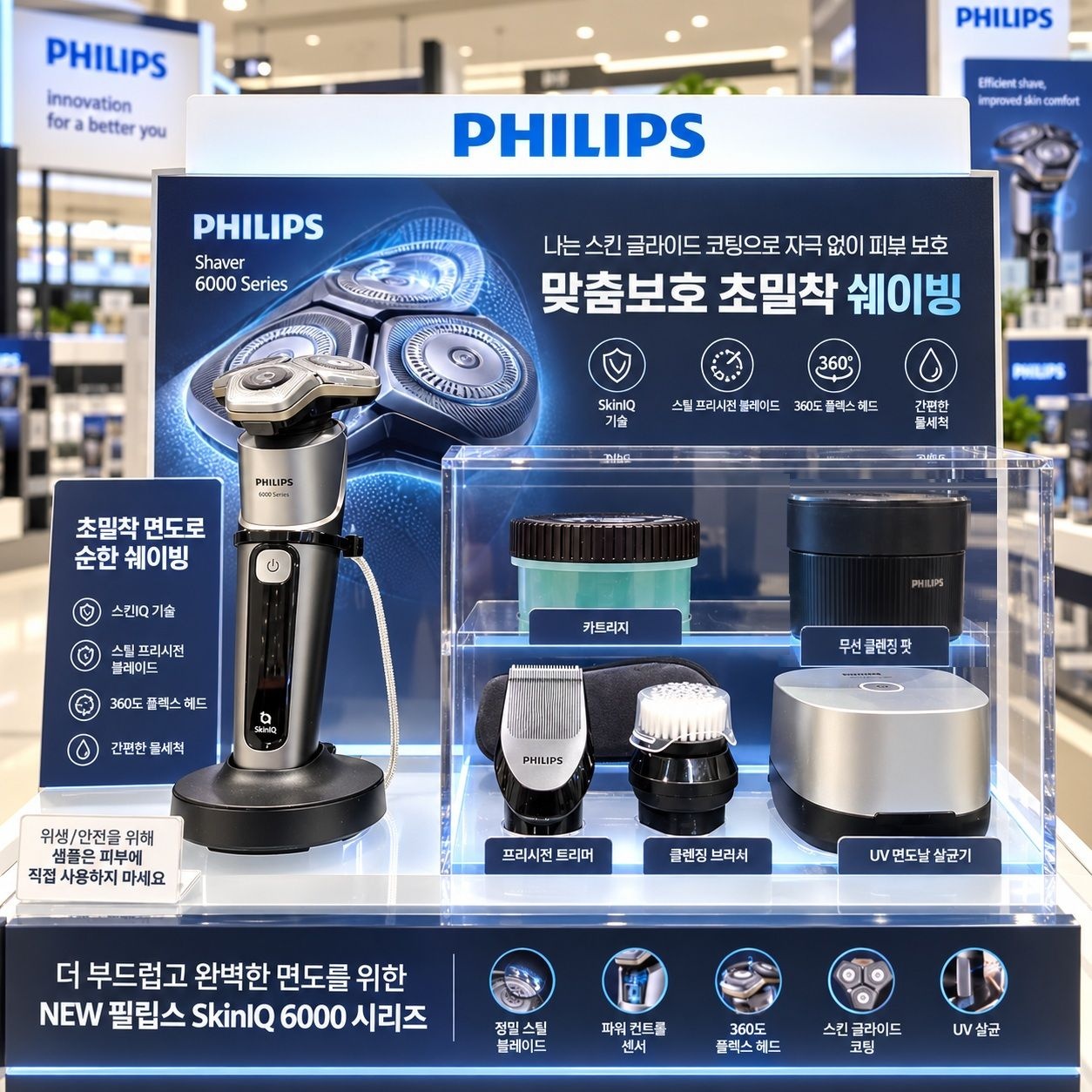PHILIPS 필립스 6000시리즈 면도기