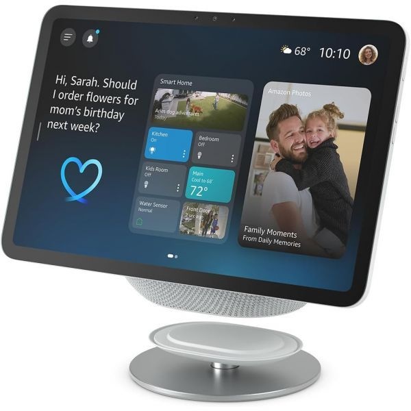 [해외] Amazon 조절식 스탠드 Echo Show 8 11 2025년 출시 별도 판매 용으로 설계됨 Glacier White 225909
