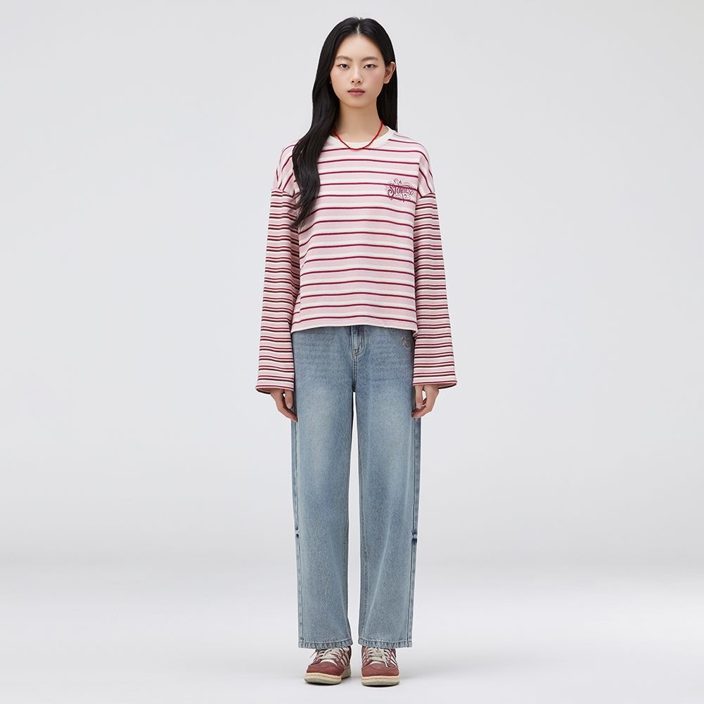 [여성]밴딩 베기핏 데님 팬츠(T262MJE141W)